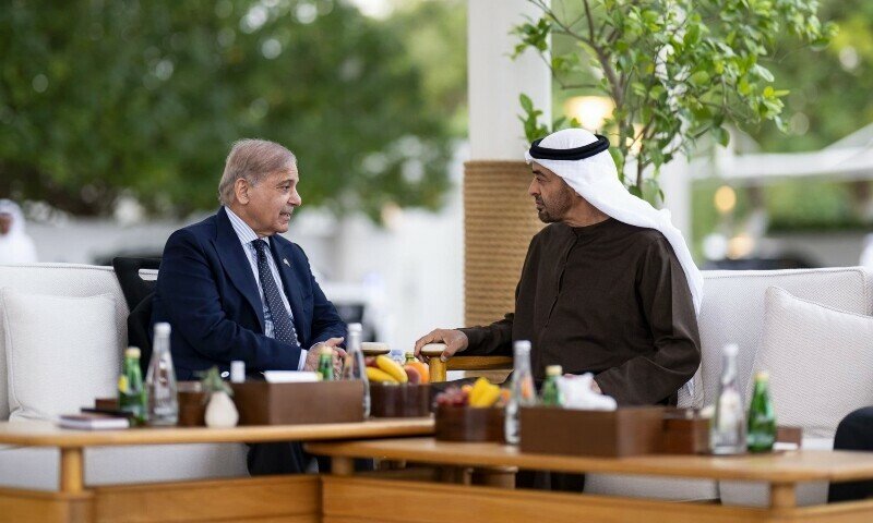 PM Shehbaz meets UAE president in Abu Dhabi to further strengthen bilateral ties