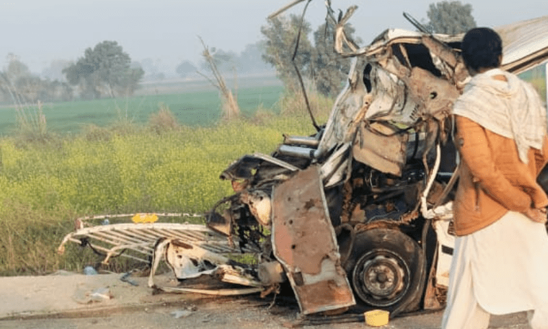 16 dead, 45 injured as vehicles carrying devotees run into accidents in Sindh